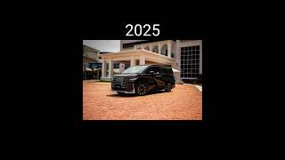 Evolution of toyota vellfire from 2002 to 2025 #toyota #vellfire #trendingshorts #automobile #car