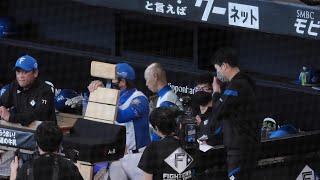 20230524【試合前のベンチの雰囲気】新庄剛志、江越大賀、万波中正、野村佑希、伏見寅威、矢澤宏太、谷内亮太