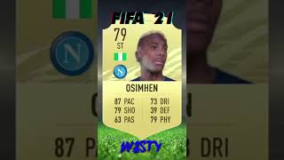 VICTOR OSIMHEN FIFA EVOLUTION🔥😂 #fifa #football #shorts #viral #fifa23