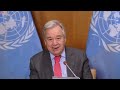 Consejo de Seguridad de la ONU elige a Guterres para seguir al frente de la organización