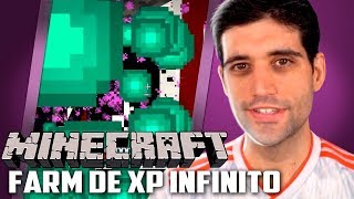 Minecraft 1.14 #50 - A Farm de XP INFINITO, Totalmente INSANO da Pra Chegar no LEVEL 100