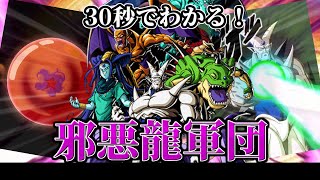 【ドッカンバトル】30秒で分かる邪悪龍軍団【比較】