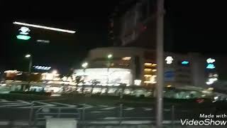 鹿児島～福岡 高速バス桜島号夜行便♪JR九州バスに乗車してみた【車窓・案内放送】【ハッピーな旅】【201902】