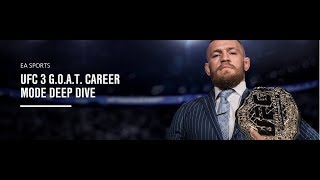 EA Sports UFC 3 - New Career Mode Info