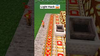 Minecraft Light Hack😱 #shorts