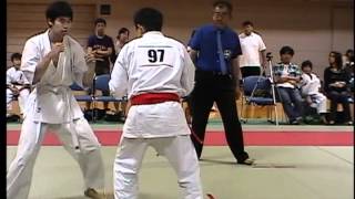 ２０１１立道空手トーナメント　組手 一般の部 決勝戦