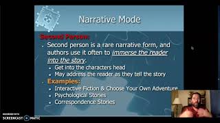 Narrative Mode Mini Lesson