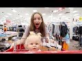 Shopping for Reborn Baby Dee Dee for New Baby Clothes at Target Haul