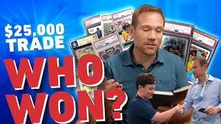 Who Won the $25,000 Miami Card Show Trade??