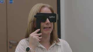 LogMAR visual acuity