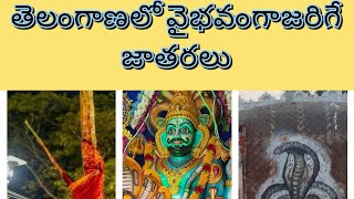 తెలంగాణలోని 20 ప్రసిద్ధ జాతరలు  |List of Fairs in Telangana||జాతరో.. జాతర..