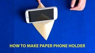 Xếp giấy Origami-Hướng dẫn gấp khay điện thoại đơn giản