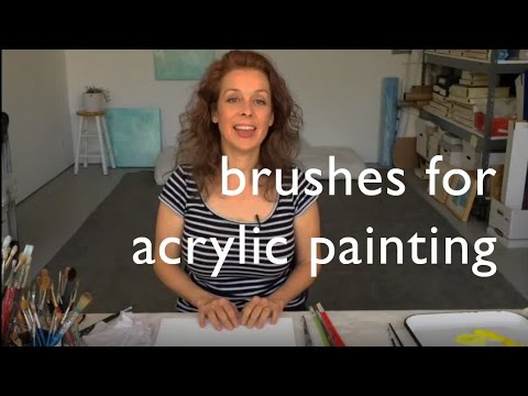 Brushes For Acrylic Painting Youtube