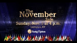 Fasig-Tipton November Sale: Stars Set to Shine After the Breeders' Cup!