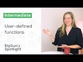 What are user-defined functions?