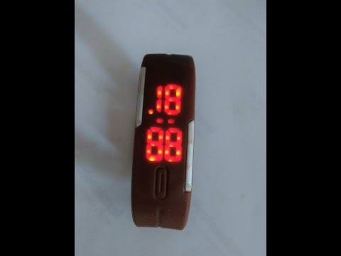 How to set time in LED watch How to set time in LED watch