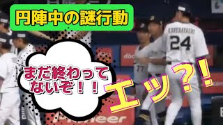 【謎行動多発】円陣中の紅林が宇宙人すぎた #オリックスバファローズ #オリックス #orix #orixbuffaloes #紅林 #紅林弘太郎 #プロ野球 #野球