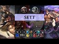 Sett Mid vs Tryndamere - EUW Master Patch 14.14