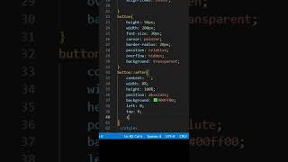 Button hover effect || HTML CSS #button #shorts #css