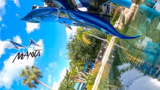 [4K] Manta Front Seat POV at SeaWorld Orlando