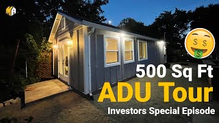 Backyard Transformed into an Investor's Dream Project | 500 Sq Ft ADU Tour