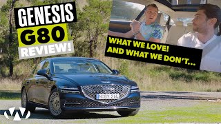 Genesis G80 review | Wheels Australia - Affordable limo has a pop at the Germans
