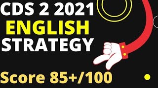 CDS 1 2022 English Strategy and Preparation | Score 85+ | OTA | IMA |