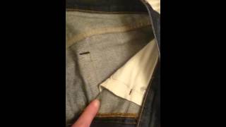 Levis LVC 505 0217 selvedge denim review