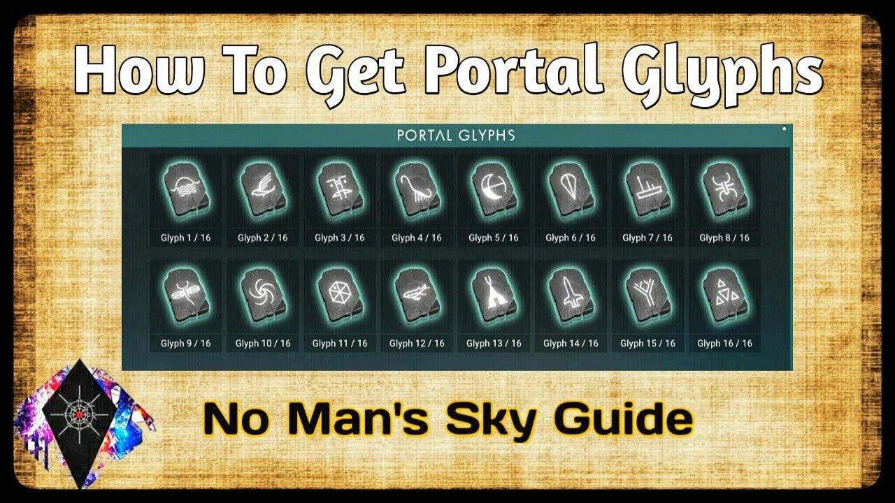 How To Get Portal Glyphs For New Players|No Man's Sky - YouTube