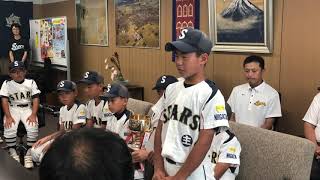 第7回東京ヤクルトスワローズカップ少年野球交流大会に新潟県燕市から南小スターズが出場