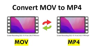 How to Convert Mov to Mp4 | No Software Using | Quick & Easy