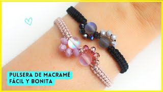 🌟Learn this easy and beautiful macramé thread bracelet step by step for beginners.