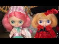 433 ネオンカラー髪ブライス集まれ！蛍光色髪の個性派ネオブライス＆プチブライスの話 neon color hair blythe dolls