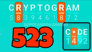 CRYPTOGRAM 523