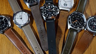 The best after market leather watch straps (and how to break in a new leather strap)