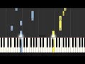 squid game way back then easy piano tutorial slow