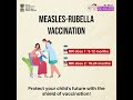 MR vaccine for a healthier future