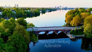 Hansestadt Hamburg - Außenalster *[Drone Footage]**[4K]*