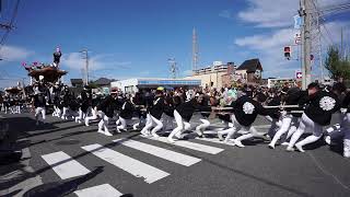 2015年 八田荘だんじり祭 家原寺町2