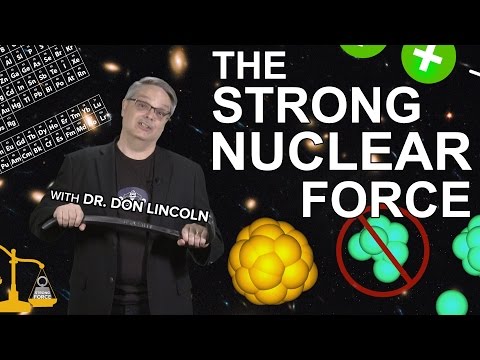 What do you mean by strong nuclear force?