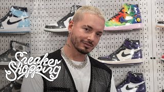 J Balvin Goes Sneaker Shopping With Complex