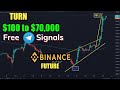 Binance Futures ⅼ Turn $100 to $70,000 ⅼ Free Telegram Signals with 98% Win Rate🔥！