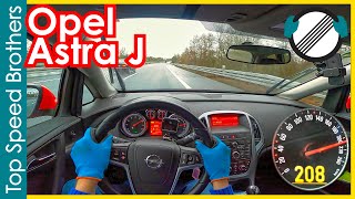 Opel Astra J 1.6 ecoFLEX (2016) AUTOBAHN POV TOP SPEED 🚀