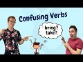 Confusing Verbs: go, come, bring, take, lend, borrow, gone, been