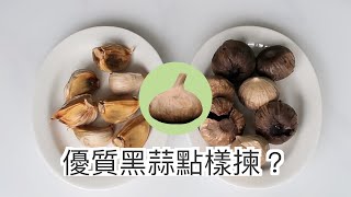 一片教你揀~食落去有效果既黑蒜