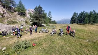 Alpes Trial Ancelle : stage Trial moto avec Jeannot Ehrhart