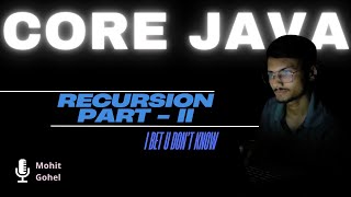 Recursion in Java - Part 2: Advanced Concepts & Optimization