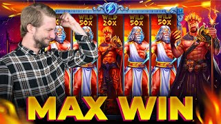 JESUS HAD A MAX WIN ON ZEUS VS HADES AGAIN!! (INSANE MAX WIN) ⚡️👿