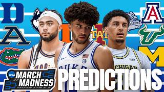 My OFFICIAL 2026 March Madness Bracket Predictions