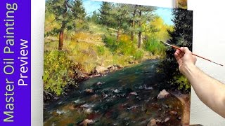How to Paint a Colorado River Preview